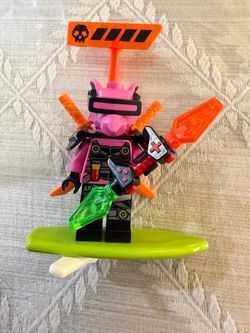 LEGO Ninjago Richie Pink Boar Avatar Prime Empire Hoverboard Surfboard Swords