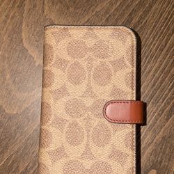 Coach signature case for iPhone 15 pro