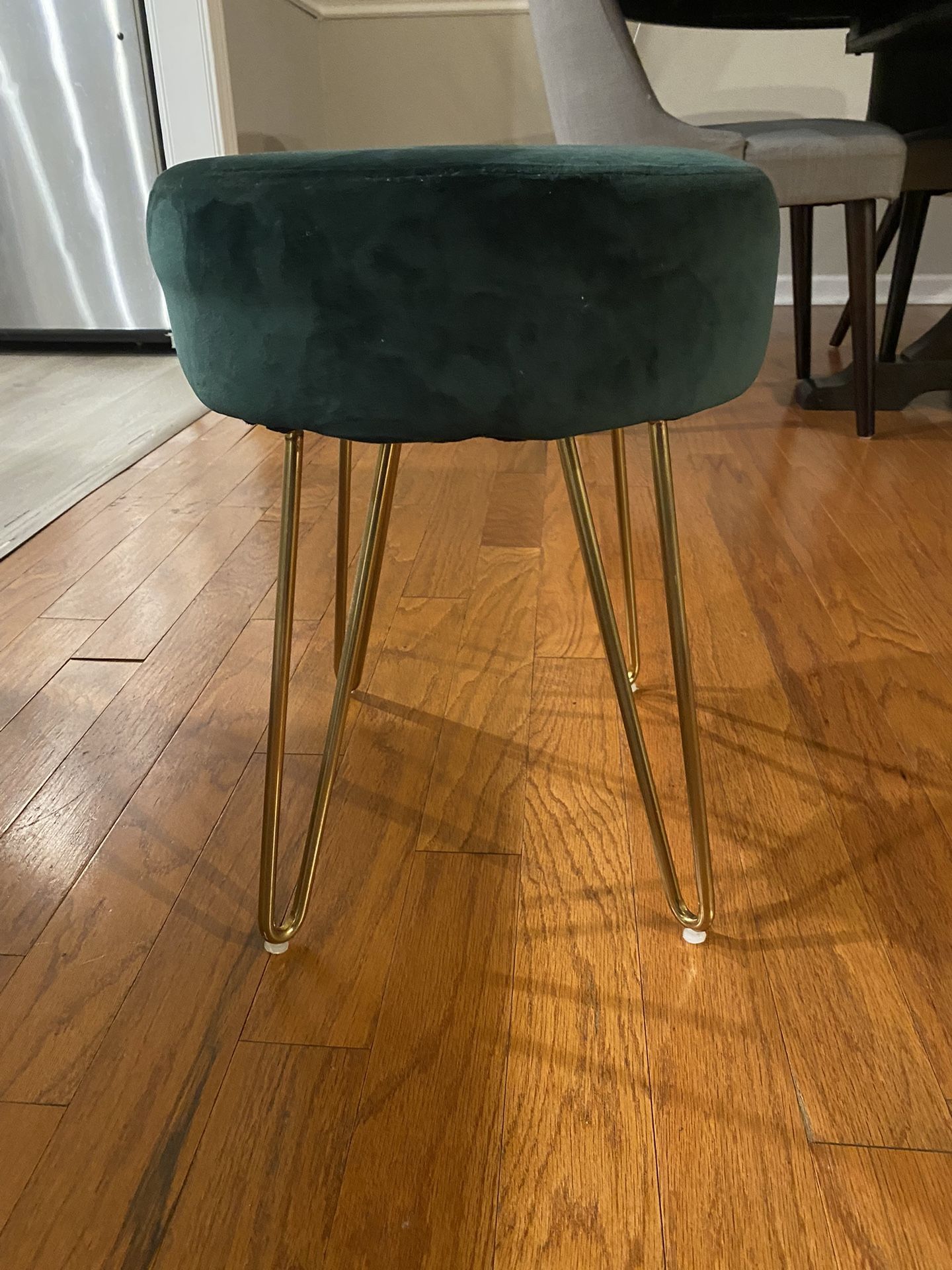Faux Suede Foot Stool