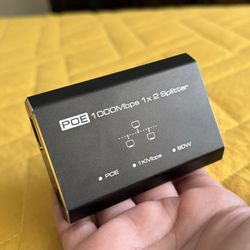 Network Ethernet Splitter 1 To 2 PoE Extender