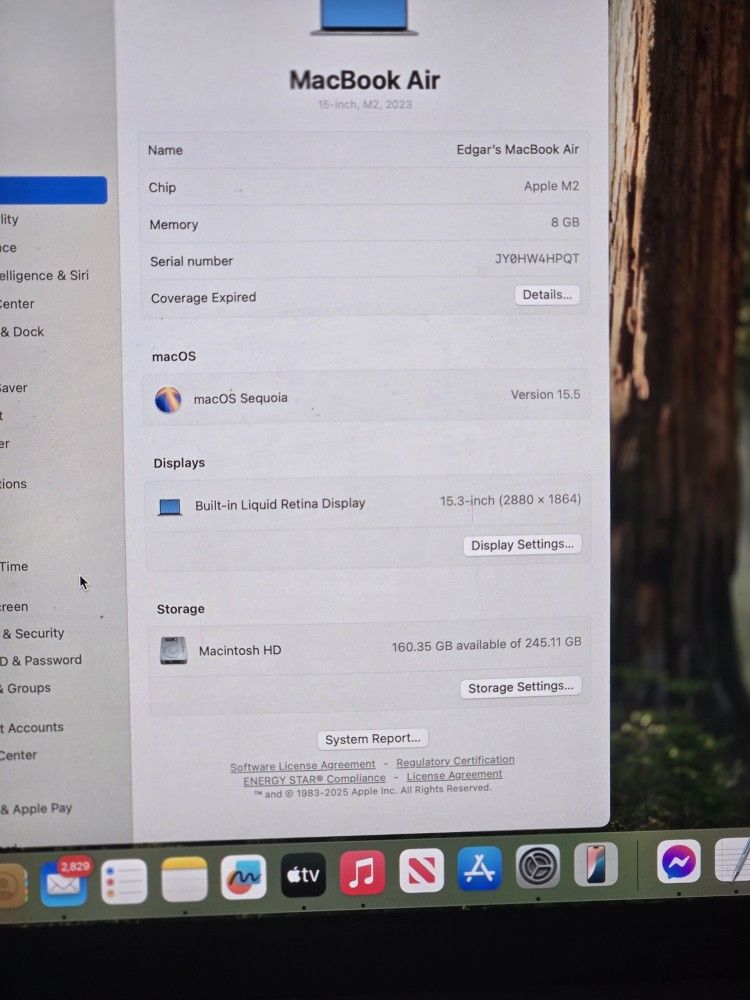 MacBook Air 15-inch M2 2023