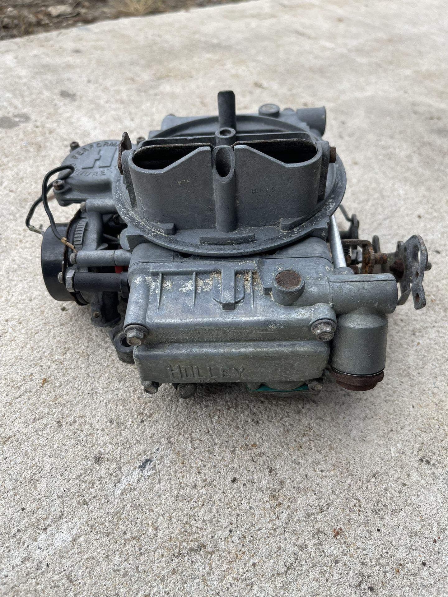 Holley 4 Barrel Carburetor