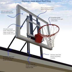 Pro-Dunk King Roof Basketball Hoop