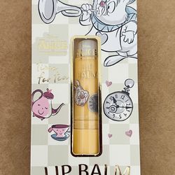 Disney Alice in Wonderland Lip Balm Yellow 0.12 oz Balm Time for Tea Edition
