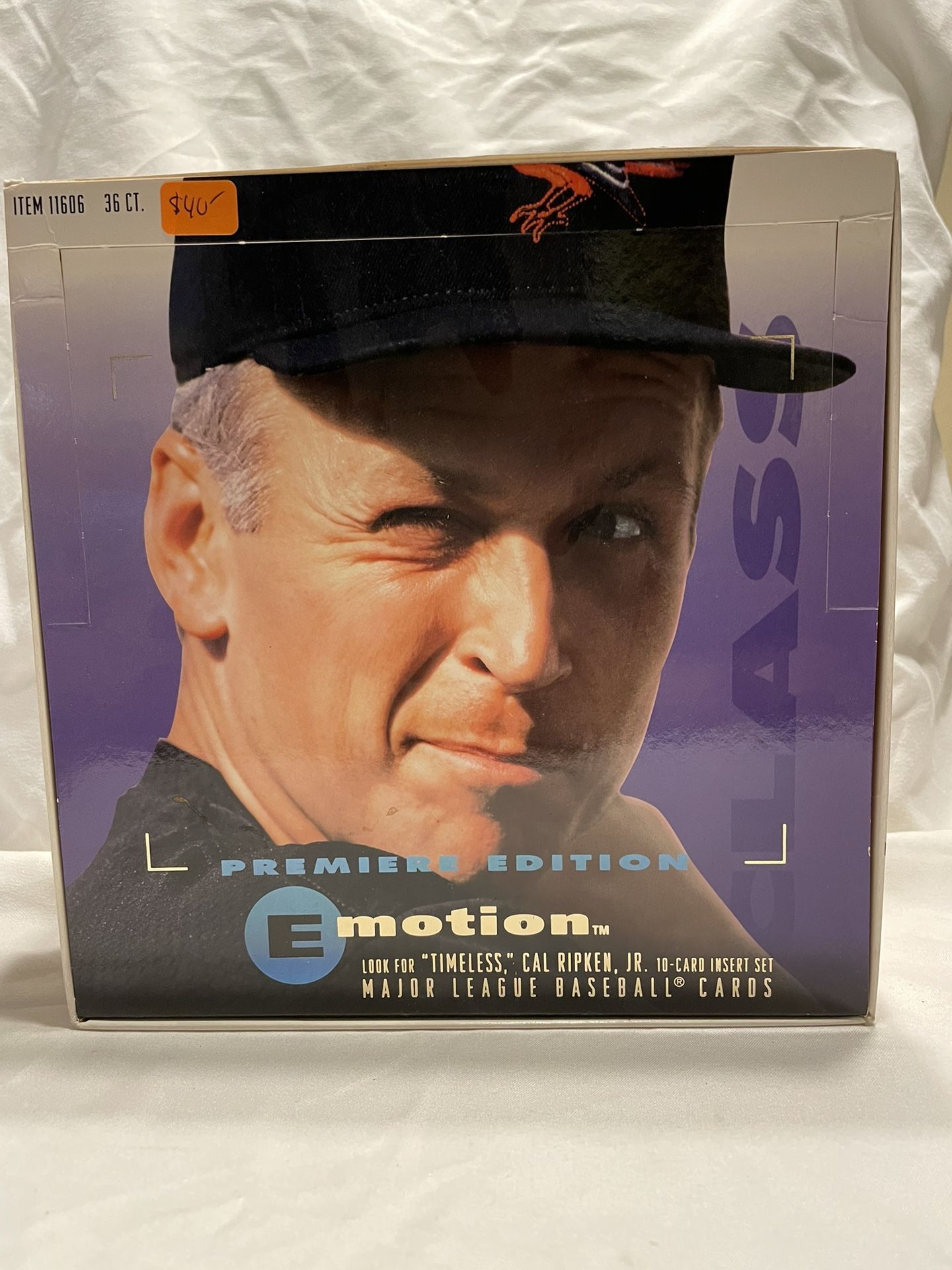 Premier Edition Emotion Major League Baseball Card Set