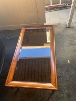 glass table