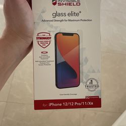 Invisibles shield glass elite cellphone screen protector iPhone 11, 12 and 12pro