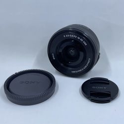 Sony E 16-50mm OSS f/3.5-5.6 PZ E-Mount Power Zoom Lens