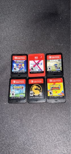 Nintendo Switch Game Cartridges Lot of 6