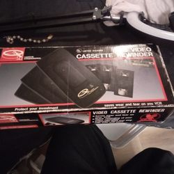 Quantum Vhs Video Cassette Rewinder