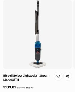 Bissell steam select mop