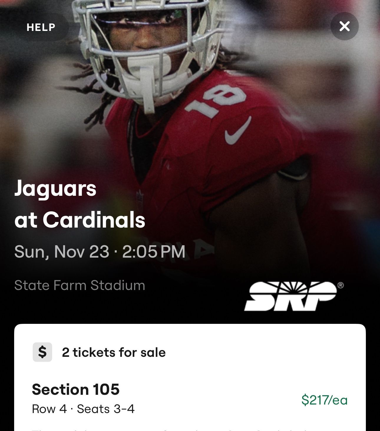 CARDINALS VS JAGS