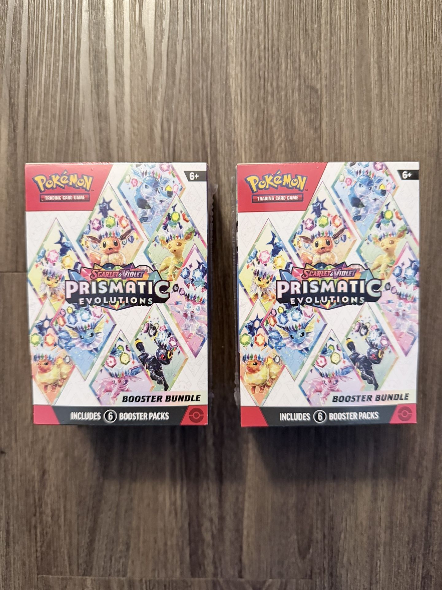 Sealed Prismatic Evolutions Booster Bundle 