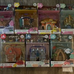 Disney Animators Toys - Jasmine/Moana Motunui Island/Frozen Arendelle/Little Mermaid Ariel/Sleeping Beauty Aurora/Rapunzel/Beauty and the Beast Belle