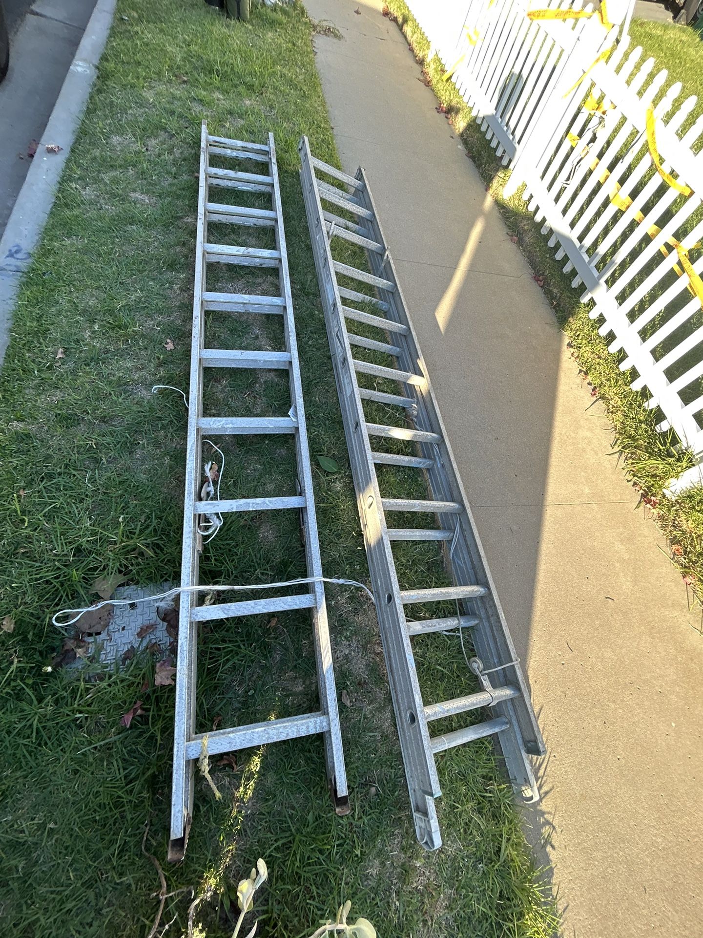 Two - 20’ Extension Ladder 