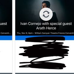 Ivan Cornejo Tickets 