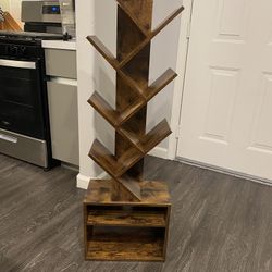 Tree Bookshelf Brown