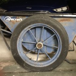 Jescraft Wheelbarrow Buggy - Heavy Duty With Large Wheels