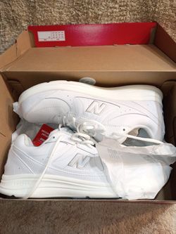 New Balance Shoes, White/White Men's Size 10 1/2