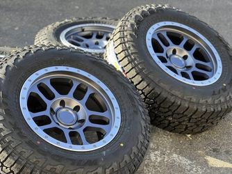 17” AGP wheels Chevy Silverado 1500 Tahoe GMC Sierra rims Falken Tires