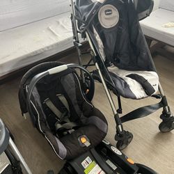 Chicco Set Strollers, Car Seats And Caddy