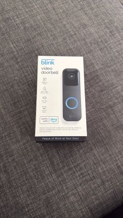 Brand New Blink Video Doorbell Never Used