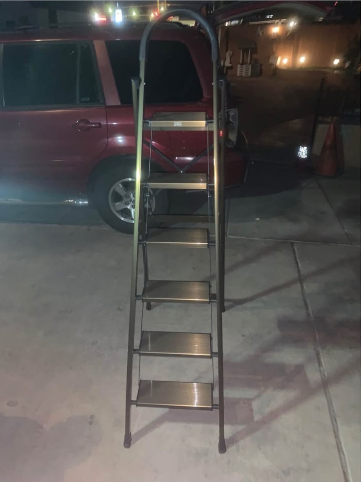 6 Step Ladder (brown Gold)