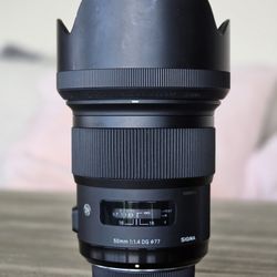 Sigma 50mm f/1.4 DG HSM Art Lens for Nikon F