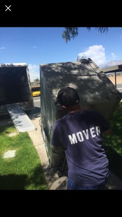 Moving and truck