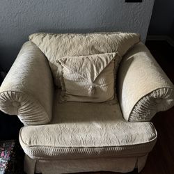 Chair W/ Ottoman