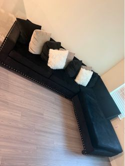 Black Sectional