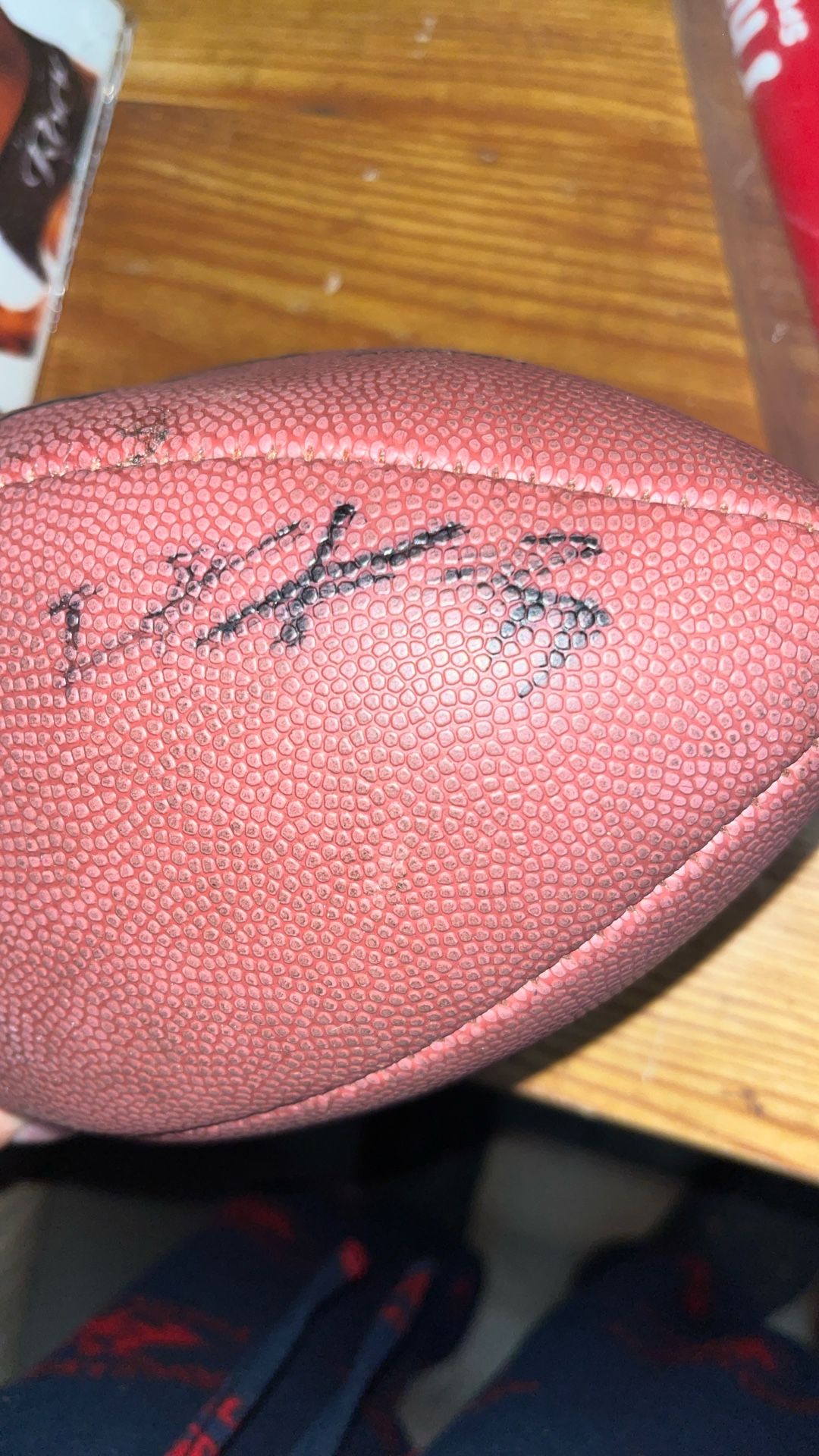 Sign football