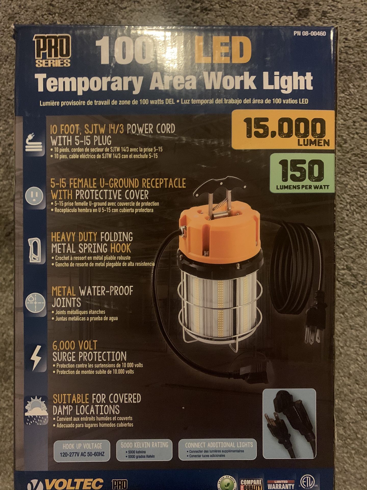 100 W , LED Work Light (VOLTEC)