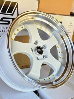 18x9.5 NEW DEEP DISH WHEELS/RIMS. MST MT07. 5X114.3