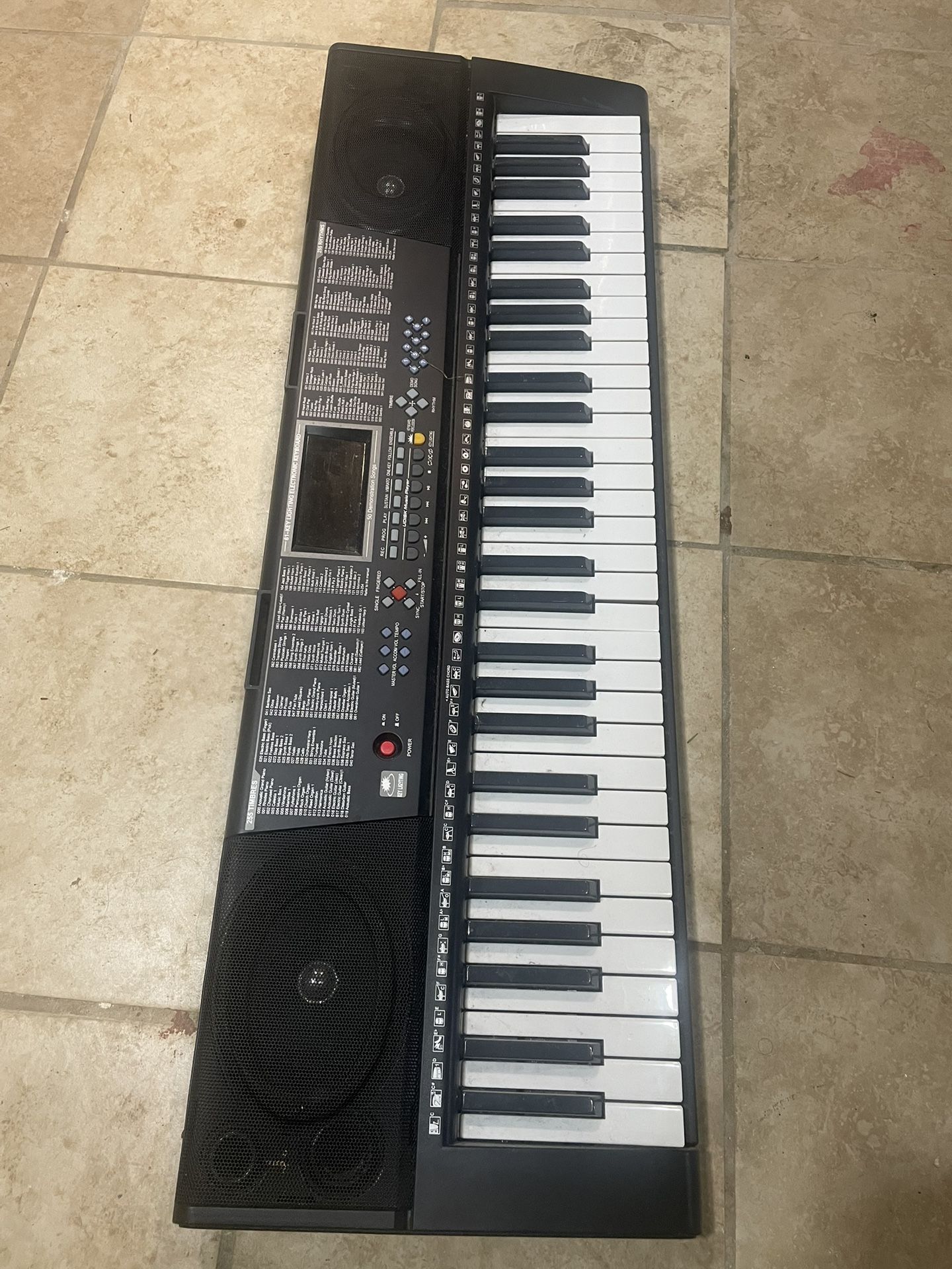 Key Lighting Electric Portable Piano