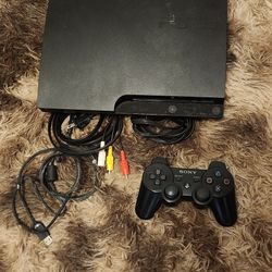 PS3 With Game Lot