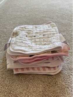 12 Organic Burp Cloths