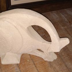 Set Of 2 Rare Unique Art Deco Designer Fish Type Pieces 