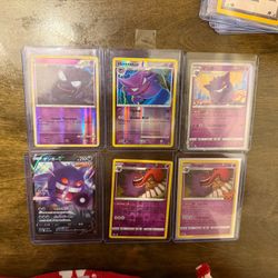 Gengar And Evolutions Pokémon Cards Read Description 