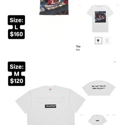 Supreme Gas & Futura Box Logo Tee (Pick Up Only)