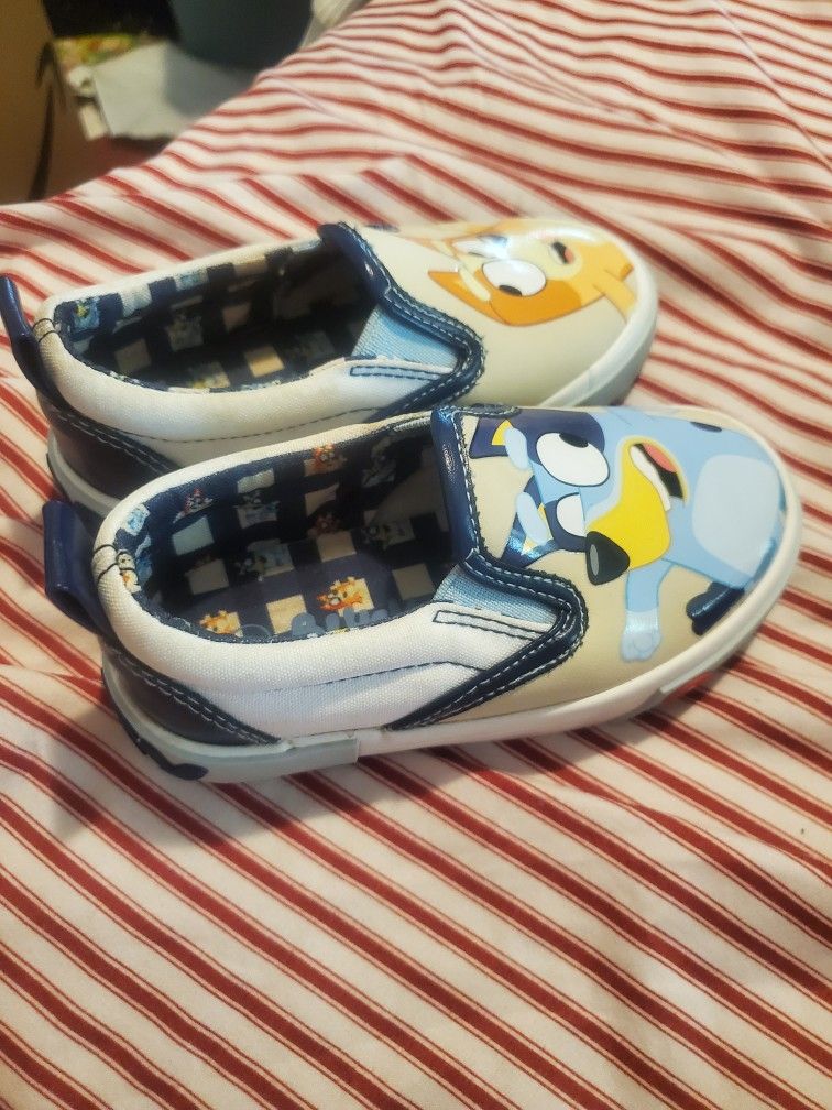 Bluey Ground Up Shoes Toddler Size 7