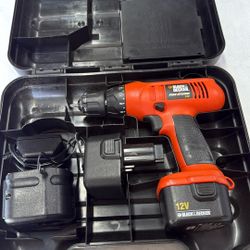 Black &decker 12v Drill 