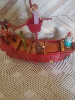 Barco de peter pan