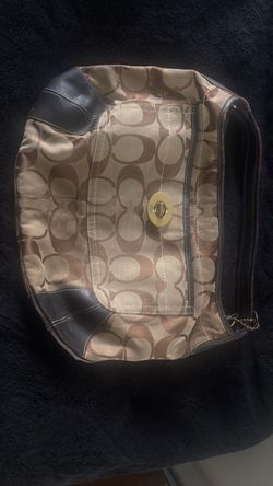 authentic large y2k signature hobo bag!