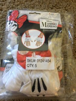 Gloves Minnie Mouse