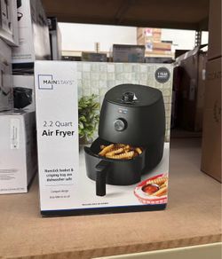 🔥 30%–50% OFF! 2.2 Qt Air Fryer – Arctic Black – Non-Stick Basket – NEW 🔥
