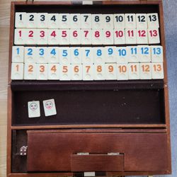 Vintage Royal Rummy Rummikub Game Set