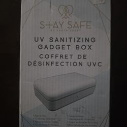 Stay Safe Earth Luxe UV Sanitizing Gadget Box UVC Phone Sterilizer