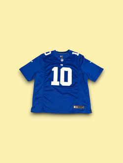 New York Giants Eli Manning NFL on field Nike jersey blue men’s 2XL