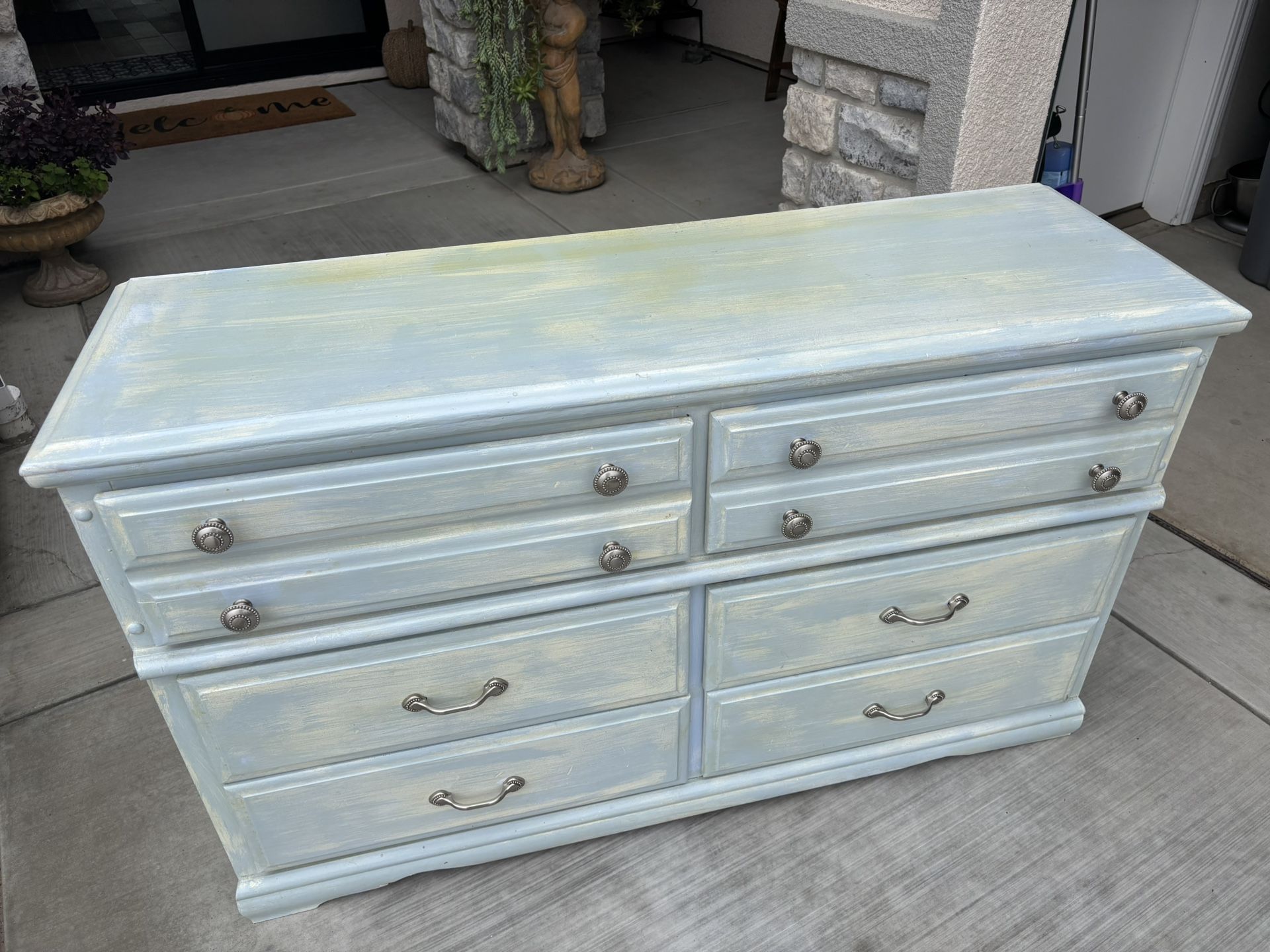 Blue Dresser